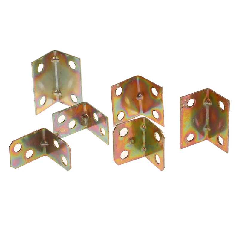 10pcs 90 degree Right Angle Support Sheet Iron Corner Brace Connector L-shaped Holder Wall Rack Decor Hardware
10pcs 90 degree Right Angle Support Sheet Iron Corner Brace Connector L-shaped Holder Wall Rack Decor Hardware