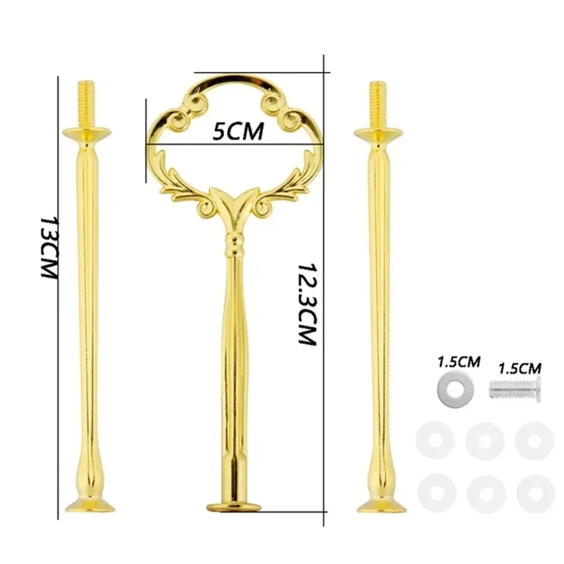 1 комплект подставок для торта, многостиль, 2/3-уровневая ручка для тарелок, фурнитура, стержень, инструмент, подставка для тарелок для торта, подставка для торта на свадьбу, день рождения
1 комплект подставок для торта, многостиль, 2/3-уровневая ручка для тарелок, фурнитура, стержень, инструмент, подставка для тарелок для торта, подставка для торта на свадьбу, день рождения