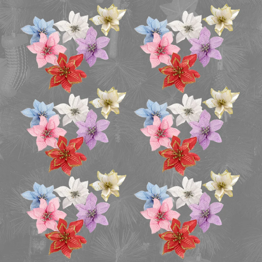 Christmas Poinsettia Flowers Artificial Tree Flower Glitter Decorationsfor Fake Ornament Bulk Gold Wreath Decoration Ornaments
Christmas Poinsettia Flowers Artificial Tree Flower Glitter Decorationsfor Fake Ornament Bulk Gold Wreath Decoration Ornaments