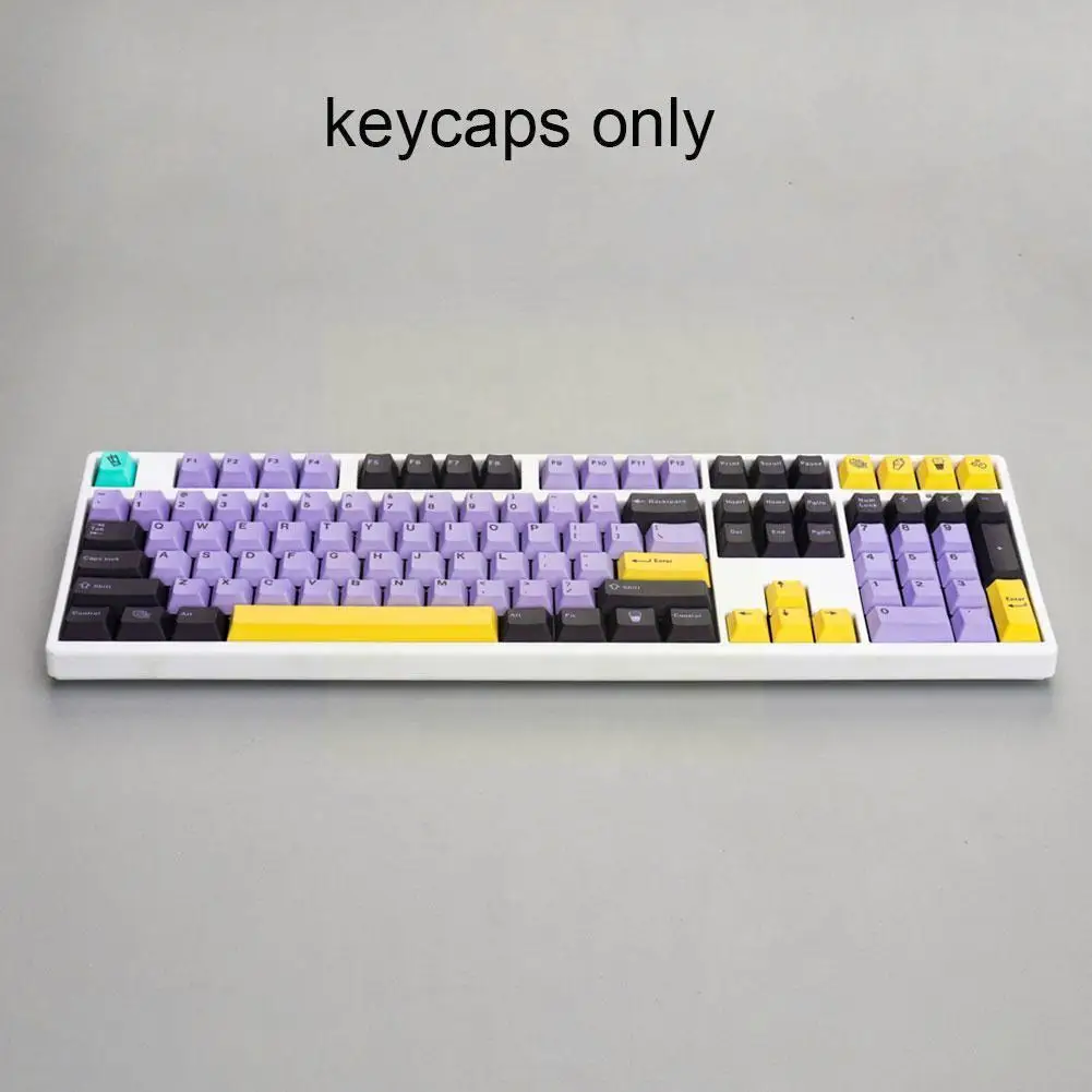 Колпачки для клавиш GMK Taro с 129 клавишами, колпачки для клавиш с красящим профилем PBT для переключателей CHERRY Gateron MX, механические клавиатуры L9Q3
Колпачки для клавиш GMK Taro с 129 клавишами, колпачки для клавиш с красящим профилем PBT для переключателей CHERRY Gateron MX, механические клавиатуры L9Q3