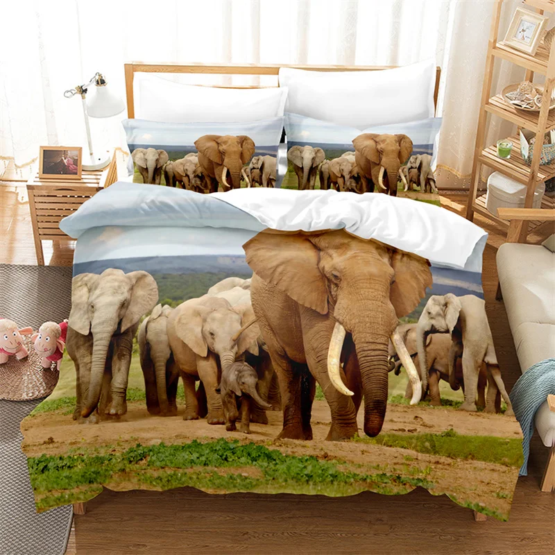 Elephant,Animal Print Bedding Set Duvet Cover Set 3d Bedding Digital Printing Bed Linen Queen Size Bed Set Fashion Design
Elephant,Animal Print Bedding Set Duvet Cover Set 3d Bedding Digital Printing Bed Linen Queen Size Bed Set Fashion Design