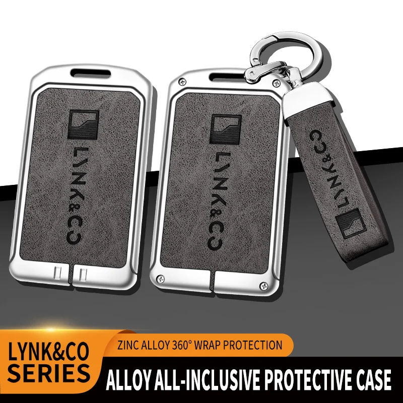 Metal Zinc Alloy Leather Car Key Case Cover Shell Fob For LYNK CO 05 09 01 06 2021 2022 Smart Card Keychain Accessories
Metal Zinc Alloy Leather Car Key Case Cover Shell Fob For LYNK CO 05 09 01 06 2021 2022 Smart Card Keychain Accessories