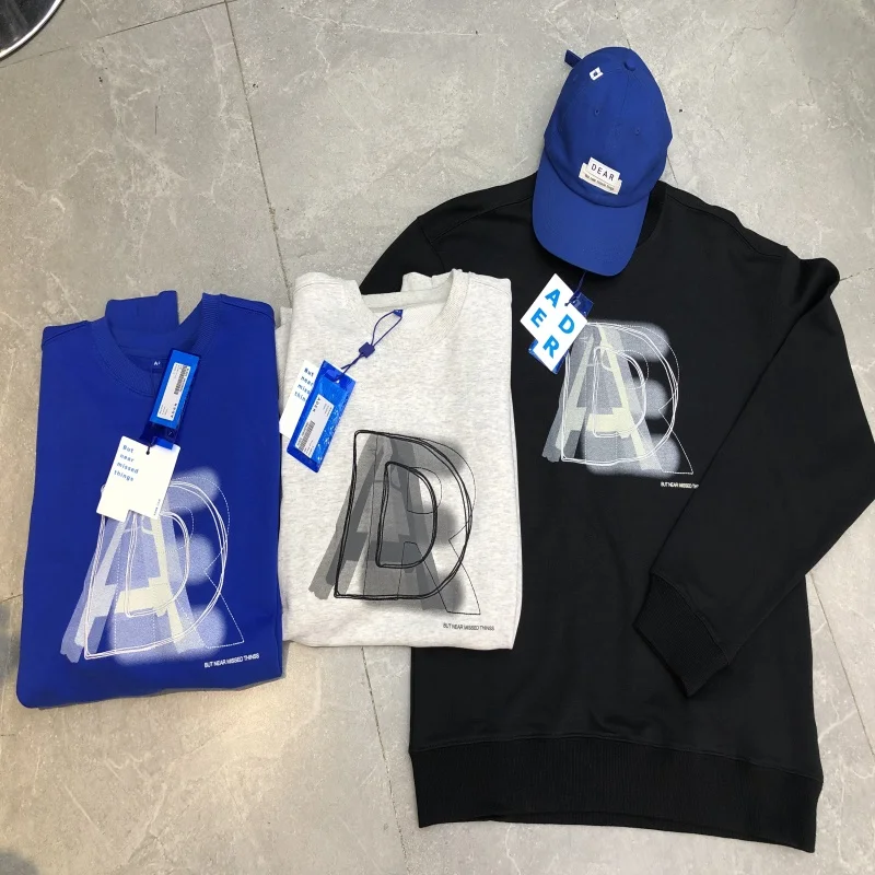 High Quality ADER ERROR Sweater Double Shadow Crew Neck Casual Shirts for Men and Women 
High Quality ADER ERROR Sweater Double Shadow Crew Neck Casual Shirts for Men and Women