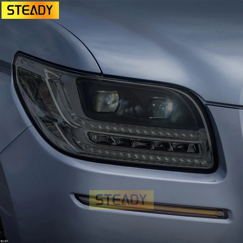2 Pcs Car Headlight Protective Film Restoration Transparent Black TPU Sticker For Lincoln Navigator 2018-Present Accessories
2 Pcs Car Headlight Protective Film Restoration Transparent Black TPU Sticker For Lincoln Navigator 2018-Present Accessories