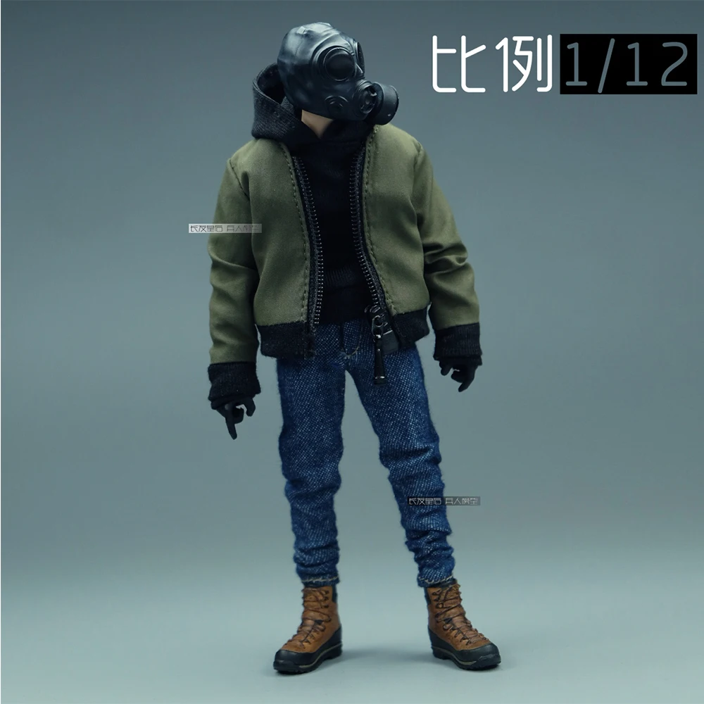 1/12 scale soldier jacket hoodie jeans clothing model accessories for 12" DAM 3ATOYS action figure body 
1/12 scale soldier jacket hoodie jeans clothing model accessories for 12" DAM 3ATOYS action figure body