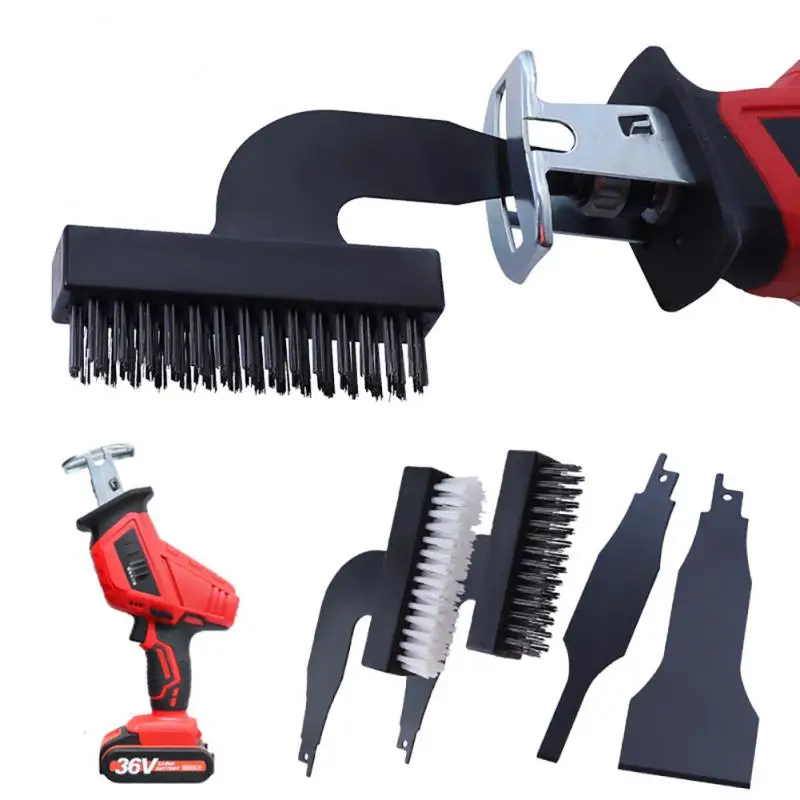 Reciprocating Saw Steel Brush Blade Rust Removal Brush Nylon Brush Cleaning Kit For Reciprocating Saw Power Tool Accessories
Reciprocating Saw Steel Brush Blade Rust Removal Brush Nylon Brush Cleaning Kit For Reciprocating Saw Power Tool Accessories