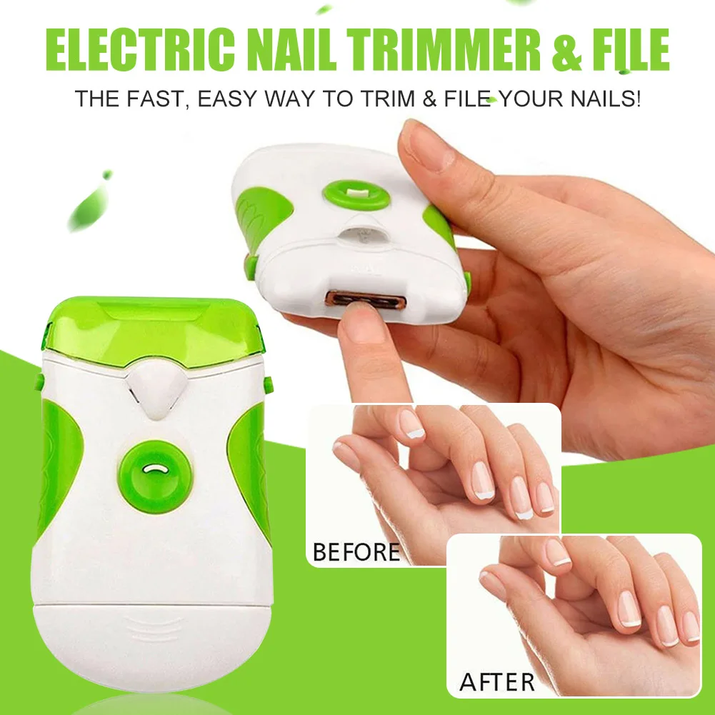 Electric Nail Clipper Trimmer Painless Automatic Finger Nail Cutting Machine Toe Nail Cutter Safe Quick for Nail Clipper Tool
Electric Nail Clipper Trimmer Painless Automatic Finger Nail Cutting Machine Toe Nail Cutter Safe Quick for Nail Clipper Tool