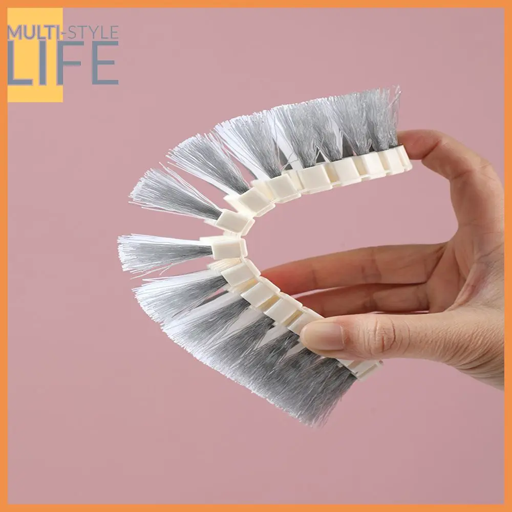 

Double-sided Bending Cleaning Brush Fitting Curved Surfaces Non-slip Concave And Convex Floor Brush Bendable Good Flexibility