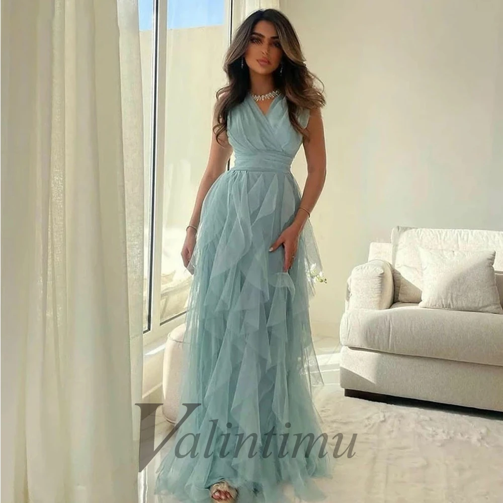 Gray Blue Tiered Sleeveless Tank Luxury Celebrity Gown Evening Dress Floor Length Custom Made Vestido De Fiesta Formal Prom
Gray Blue Tiered Sleeveless Tank Luxury Celebrity Gown Evening Dress Floor Length Custom Made Vestido De Fiesta Formal Prom