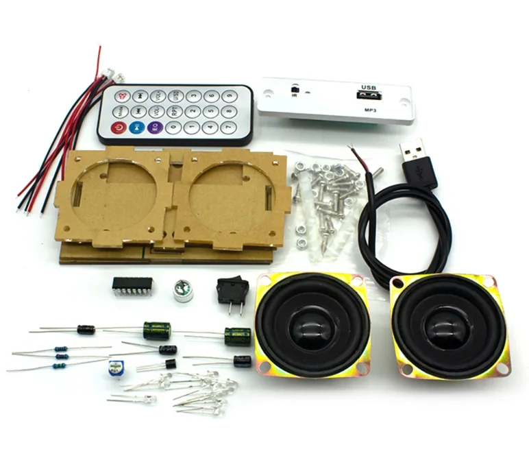 Электронный набор для сборки Bluetooth-динамика
Электронный набор для сборки Bluetooth-динамика