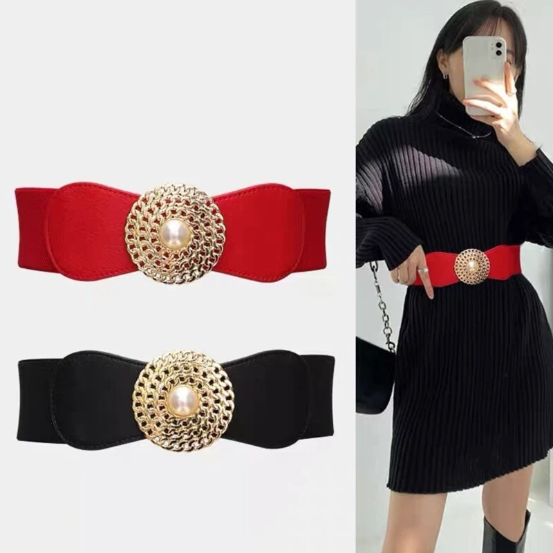Elastic Belt Corset Wide Dress Belt Shaping Girdle Decorative Belt For Dresses Women Waist Belt Wide Luxury Belt 
Elastic Belt Corset Wide Dress Belt Shaping Girdle Decorative Belt For Dresses Women Waist Belt Wide Luxury Belt