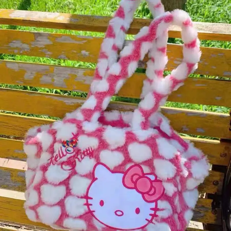 Kawaii Sanrios Shoulder Bag Hellokittys Cartoon Cute Plush Anime Portable Large Capacity Travel Handbag Girl Birthday Gift
Kawaii Sanrios Shoulder Bag Hellokittys Cartoon Cute Plush Anime Portable Large Capacity Travel Handbag Girl Birthday Gift
