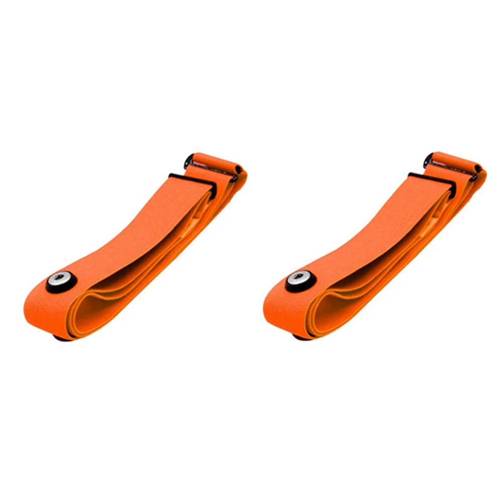 2 Pcs Elastic Heart Rate Chest Belt Strap Bands for Geonaute Polar H7 -Wahoo -Garmin -Magene Bryton(Orange)
2 Pcs Elastic Heart Rate Chest Belt Strap Bands for Geonaute Polar H7 -Wahoo -Garmin -Magene Bryton(Orange)