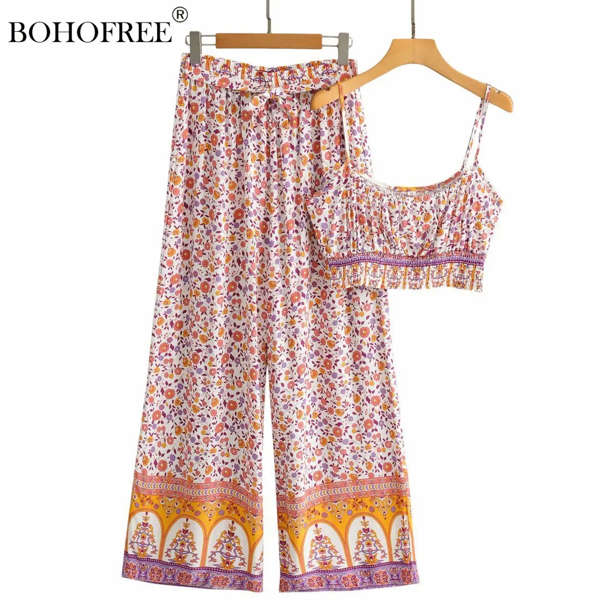 Vintage Rayon Bohemian Beachwear Printed Sling Bohemian Printed Elastic Waist Trousers
Vintage Rayon Bohemian Beachwear Printed Sling Bohemian Printed Elastic Waist Trousers