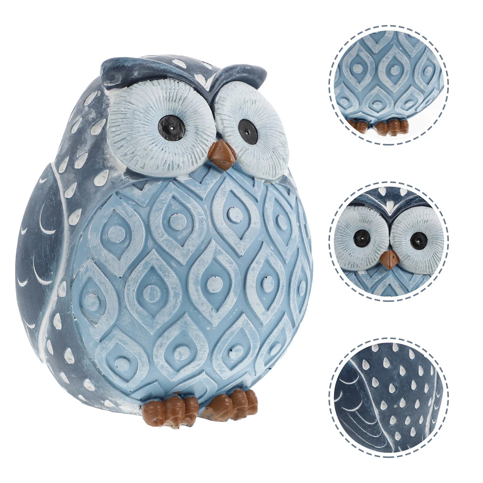 Owl Figurines Resin Statue Figurine Garden Figure Sculpture Miniature Vintage Decorative
Owl Figurines Resin Statue Figurine Garden Figure Sculpture Miniature Vintage Decorative