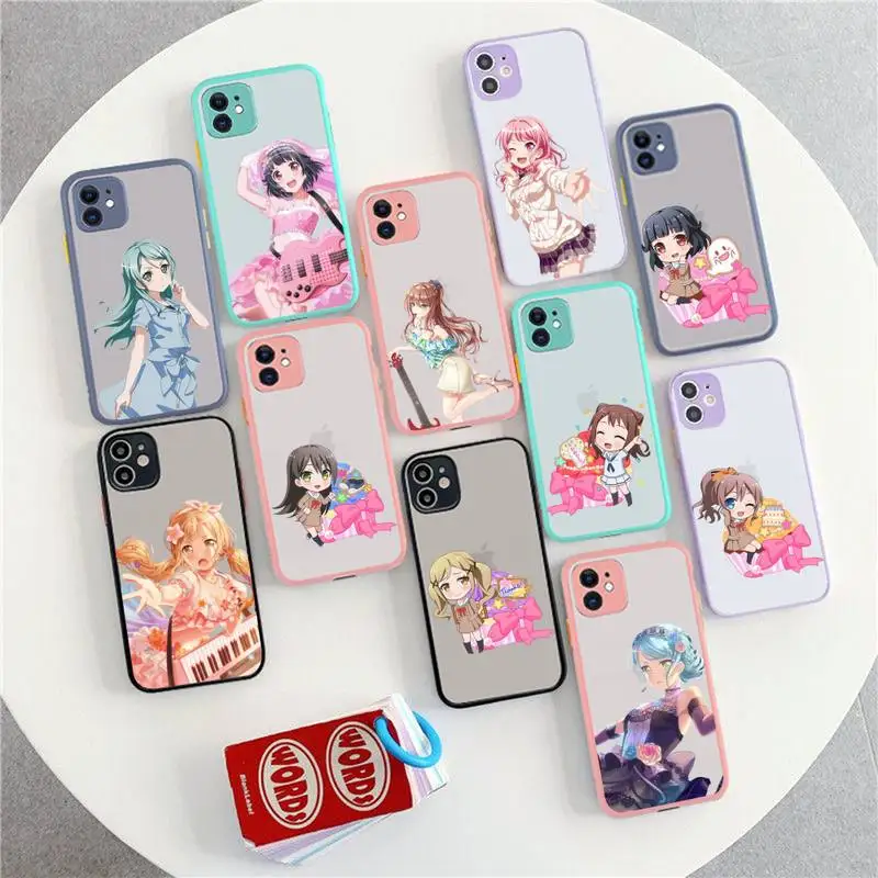 Babaite Bang Dream Phone Case for iPhone X XR XS 7 8 Plus 11 12 13 pro MAX 13mini Translucent Matte Shockproof Case
Babaite Bang Dream Phone Case for iPhone X XR XS 7 8 Plus 11 12 13 pro MAX 13mini Translucent Matte Shockproof Case