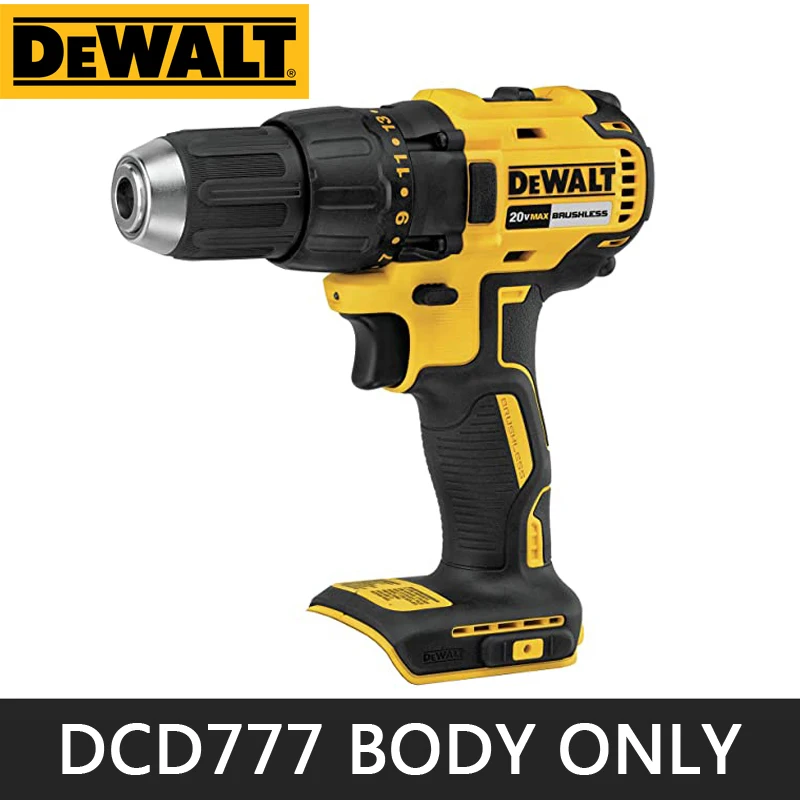 Dewalt компактная дрель DCD777 20 в, бесщеточный двигатель, ударная аккумуляторная отвертка с переменной скоростью, электрическая дрель, электрои...
Dewalt компактная дрель DCD777 20 в, бесщеточный двигатель, ударная аккумуляторная отвертка с переменной скоростью, электрическая дрель, электрои...
