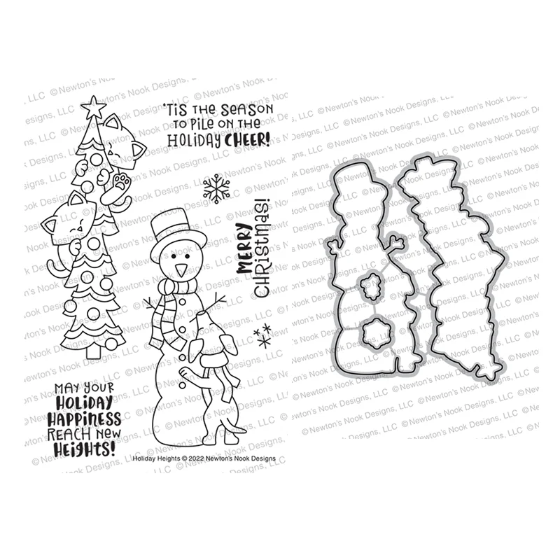 2022 New Arrivals Clear Stamps and Cutting Dies for Scrapbooking Paper Making Holiday Heights Embossing Frames Card Crafts
2022 New Arrivals Clear Stamps and Cutting Dies for Scrapbooking Paper Making Holiday Heights Embossing Frames Card Crafts
