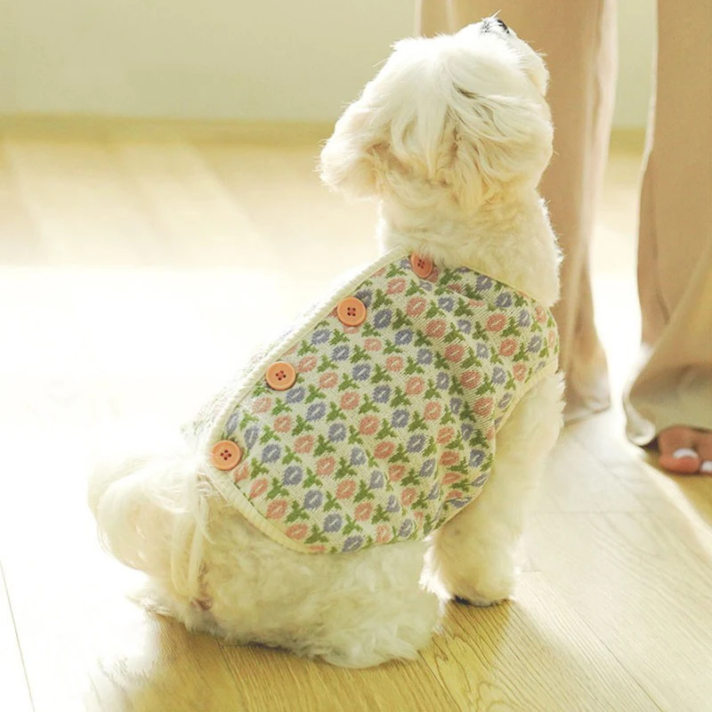 2022 Winter Warm Dog Clothes Cat Dog Knitted Flower Vest Jacket Clothing Poodle Pet Costume Small Medium Dogs Sweater Outfits
2022 Winter Warm Dog Clothes Cat Dog Knitted Flower Vest Jacket Clothing Poodle Pet Costume Small Medium Dogs Sweater Outfits