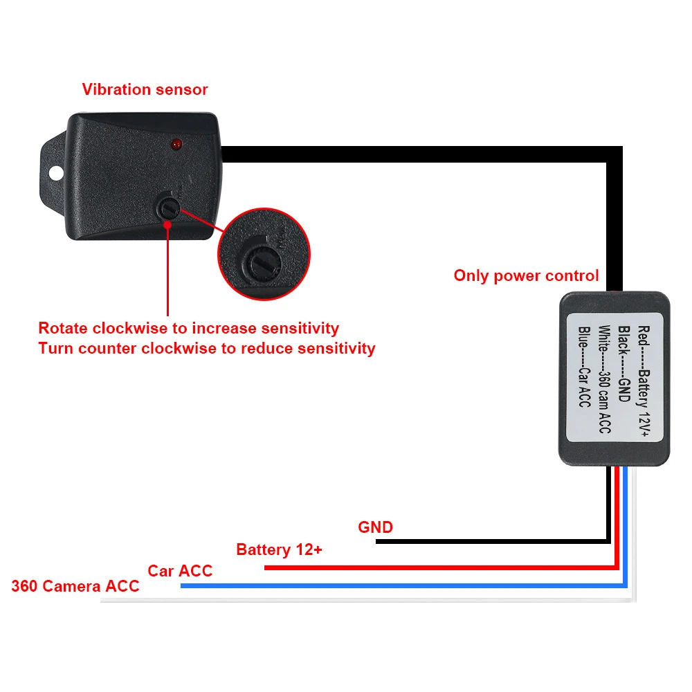 Car Universal Anti Theft Sensor Adjustable Car 360 Panoramic Detection Vibration Sensor Alarm Anti-Theft Device
Car Universal Anti Theft Sensor Adjustable Car 360 Panoramic Detection Vibration Sensor Alarm Anti-Theft Device
