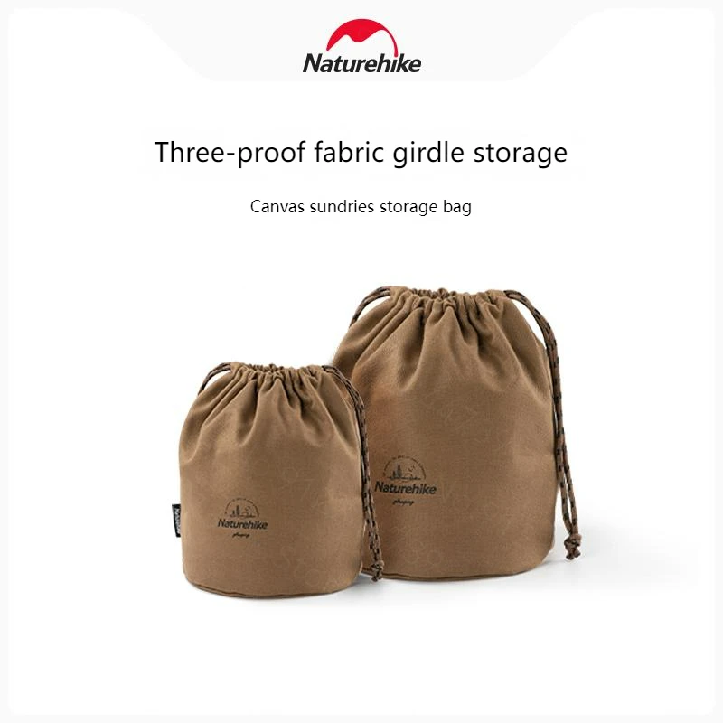 Naturehike Sundries Storage Bag Outdoor Portable Camping Equipment Canvas Tableware Bundle Mouth Storage Bag
Naturehike Sundries Storage Bag Outdoor Portable Camping Equipment Canvas Tableware Bundle Mouth Storage Bag