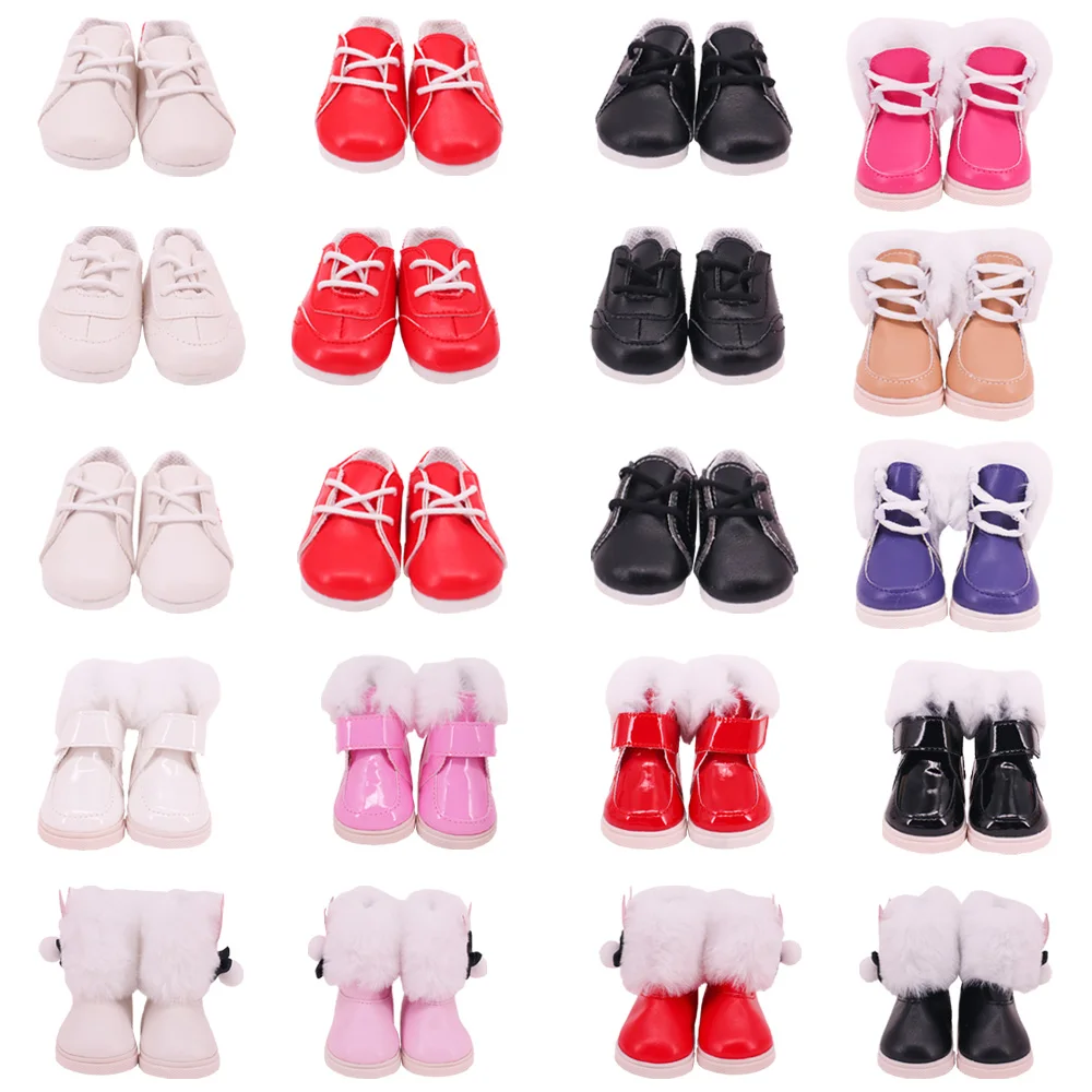 Fashion Plush Boots Doll Shoes Accessories For 43cm Born Baby Doll 18 Inch Girl American Our Generation Toys For Girls Gift
Fashion Plush Boots Doll Shoes Accessories For 43cm Born Baby Doll 18 Inch Girl American Our Generation Toys For Girls Gift