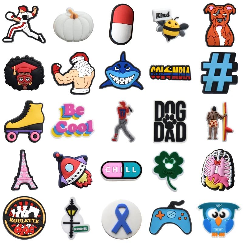 Shoe Charms Shoes Accessories Set Jeans Wholesale Bulk Gifts Decorations for Crocs Girl Men Women Charm Kids Para Pins Packs Boy
Shoe Charms Shoes Accessories Set Jeans Wholesale Bulk Gifts Decorations for Crocs Girl Men Women Charm Kids Para Pins Packs Boy
