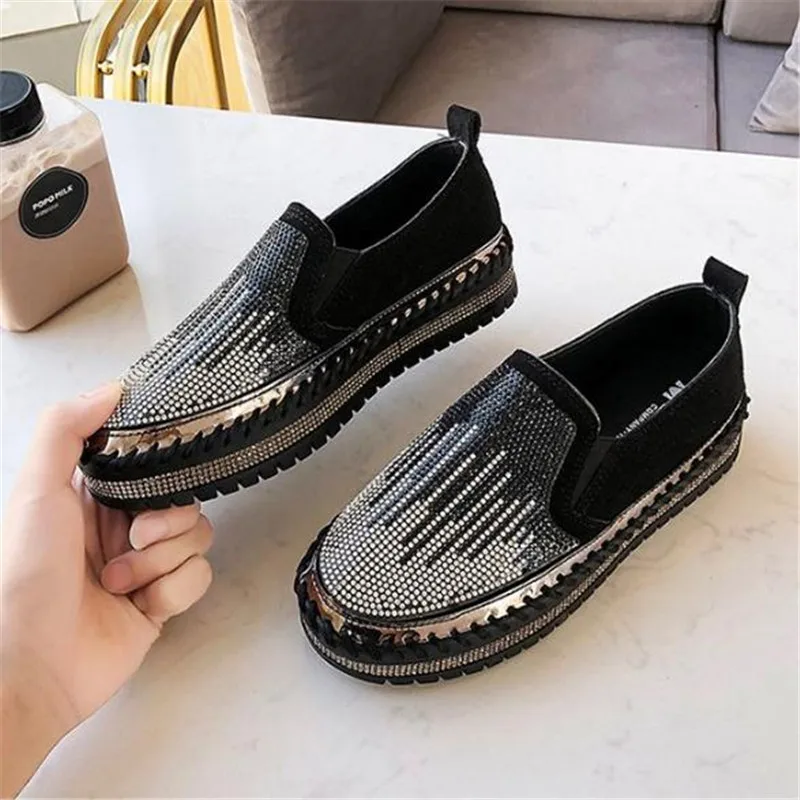 Women Crystal Modis Loafers With Fur All-Match Female Footwear Round Toe Casual Sneaker Clogs Platform shoes CB-06
Women Crystal Modis Loafers With Fur All-Match Female Footwear Round Toe Casual Sneaker Clogs Platform shoes CB-06