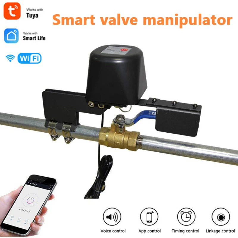 CORUI Tuya WiFi/Zigbee Smart Water/Gas Valve Smart Home Valve Automation Control Work With Alexa Google Home Smart Life
CORUI Tuya WiFi/Zigbee Smart Water/Gas Valve Smart Home Valve Automation Control Work With Alexa Google Home Smart Life
