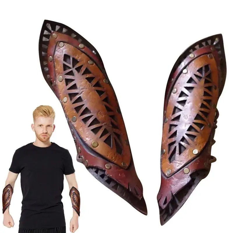 Wrist Gauntlet Retro Wrist Gauntlet Cosplay Wrist Leather Gloves Bracelet Medieval Leather Bracers Knight Rapp Armguard Men's
Wrist Gauntlet Retro Wrist Gauntlet Cosplay Wrist Leather Gloves Bracelet Medieval Leather Bracers Knight Rapp Armguard Men's
