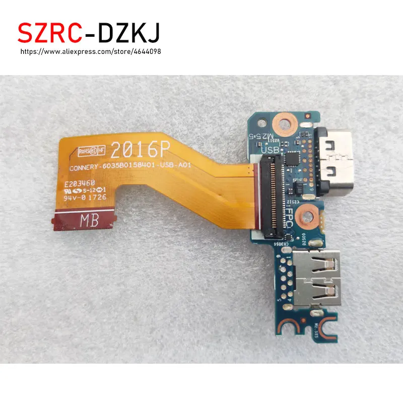 Original For HP EliteBook 850 G4 840 G4 745 G4 USB VGA Board With Cable 6050A2898001 USB VGA Flex Free shipping 6035B0158401
Original For HP EliteBook 850 G4 840 G4 745 G4 USB VGA Board With Cable 6050A2898001 USB VGA Flex Free shipping 6035B0158401