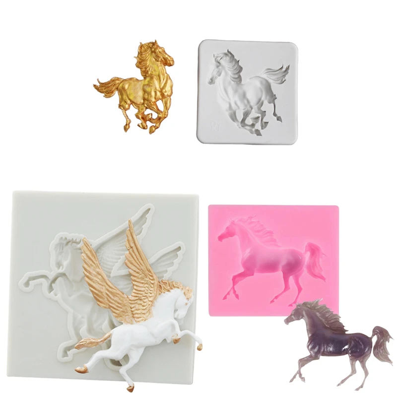 Running Horse Shape Silicone Mold Fondant Cake Decorating Tools Steed Pegasus Chocolate Cupcake Decor Baking Clay Gumpaste Mould
Running Horse Shape Silicone Mold Fondant Cake Decorating Tools Steed Pegasus Chocolate Cupcake Decor Baking Clay Gumpaste Mould