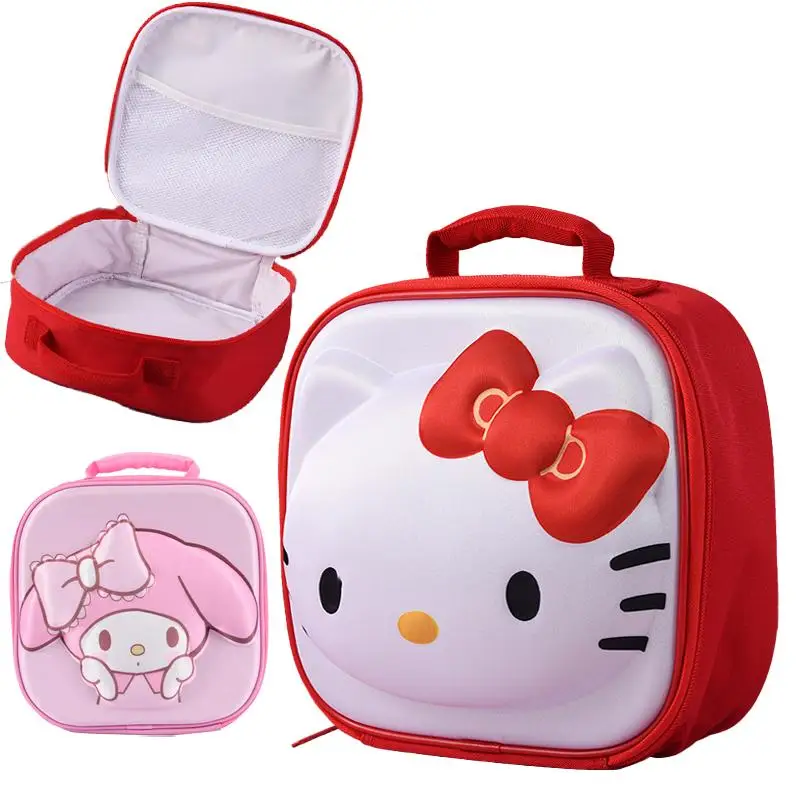 Cute Cartoon Kawaii Mymelody Kitty cat Multifunctional Handbag Cosmetic Storage bag Portable Picnic Finishing bag 
Cute Cartoon Kawaii Mymelody Kitty cat Multifunctional Handbag Cosmetic Storage bag Portable Picnic Finishing bag