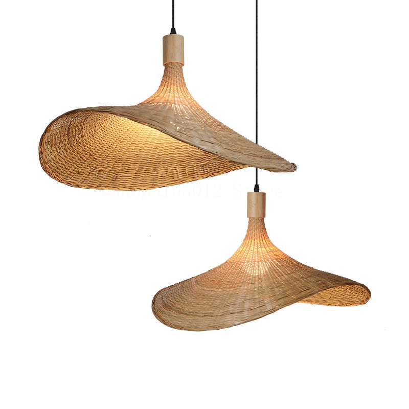 Hot Sale Hand Woven Bamboo Pendant Lights Southeast Asia Rattan Wicker Chandelier Dining Room decor Rattan Lamp Fixtures
Hot Sale Hand Woven Bamboo Pendant Lights Southeast Asia Rattan Wicker Chandelier Dining Room decor Rattan Lamp Fixtures