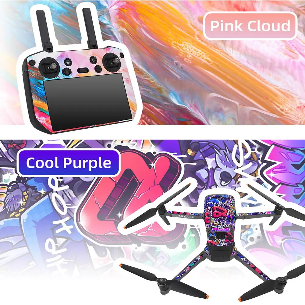 PVC Sticker Compatible For Dji Mavic 3 Pro Drone Rc / Pro Waterproof Remote Control Protective Skin Film Drone Accessories 
PVC Sticker Compatible For Dji Mavic 3 Pro Drone Rc / Pro Waterproof Remote Control Protective Skin Film Drone Accessories