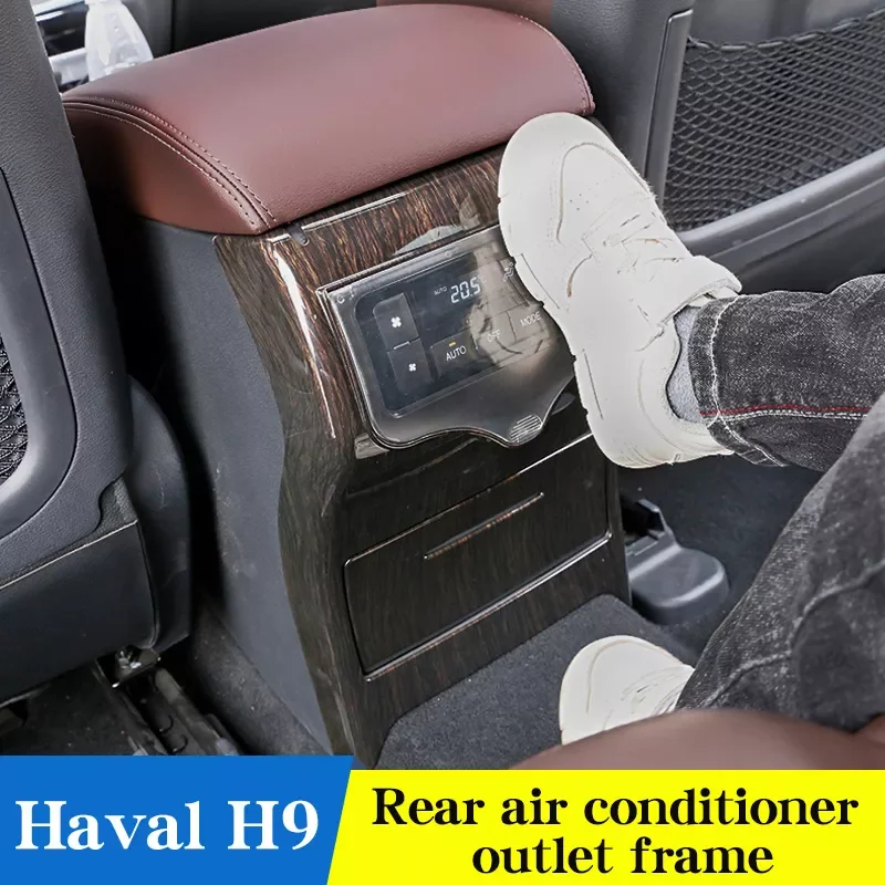 Rear Air Conditioner Outlet Frame For GWM Great Wall Haval H9 2015-2022 ABS Anti-scratch Anti-kick Car Protection Accessories
Rear Air Conditioner Outlet Frame For GWM Great Wall Haval H9 2015-2022 ABS Anti-scratch Anti-kick Car Protection Accessories
