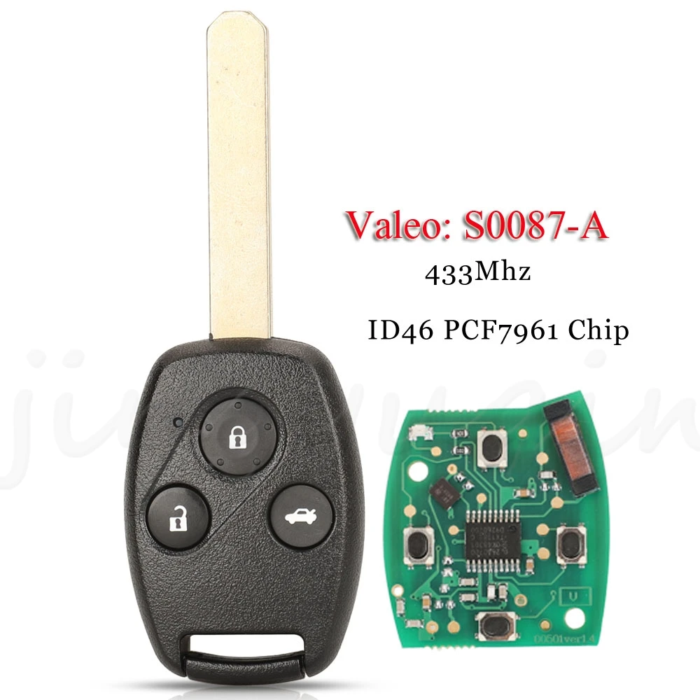Jingyuqin 2/3/4BTN дистанционный автомобильный ключ N5F-S0087-A 433 МГц ID46 чип для Honda Civic 2006 2007 + автоматический брелок управления 72147-SNB-T010-M2
Jingyuqin 2/3/4BTN дистанционный автомобильный ключ N5F-S0087-A 433 МГц ID46 чип для Honda Civic 2006 2007 + автоматический брелок управления 72147-SNB-T010-M2