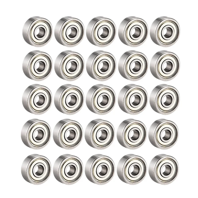 25Pcs 608 ZZ Ball Bearings, 608Zz Metal Double Shielded Miniature Deep Groove Skateboard Ball Bearings (8Mm X 22Mm X 7Mm)
25Pcs 608 ZZ Ball Bearings, 608Zz Metal Double Shielded Miniature Deep Groove Skateboard Ball Bearings (8Mm X 22Mm X 7Mm)