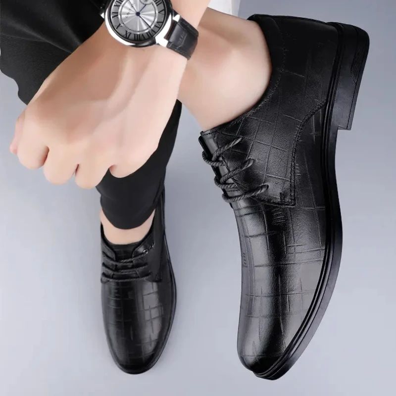 New First Layer Cowhide Fashion Casual Men's Shoes Luxury Leather Dress Shoes Men's Shoes
New First Layer Cowhide Fashion Casual Men's Shoes Luxury Leather Dress Shoes Men's Shoes