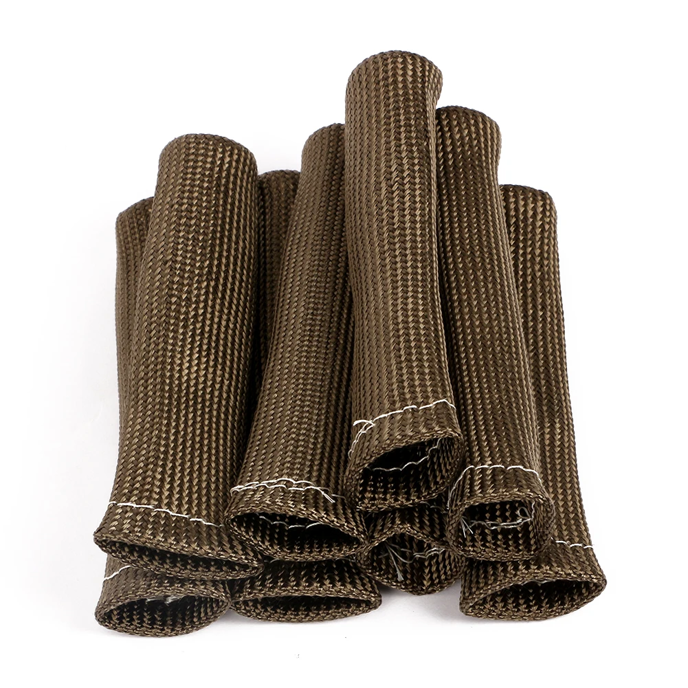 16Pcs/Lot High Performace Spark Plug Ignition Wire Heat Boot Heat Protector Titanium Cover Sleeve For Car Truck Engine 
16Pcs/Lot High Performace Spark Plug Ignition Wire Heat Boot Heat Protector Titanium Cover Sleeve For Car Truck Engine