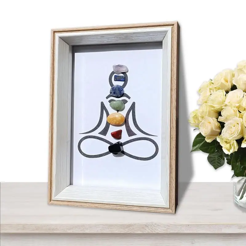 Crystal Wall Decor Crystal Stone Wall Photo Frame Healing Crystals Gemstone Ornament Stone Frame Crystals Set Wall Decorations
Crystal Wall Decor Crystal Stone Wall Photo Frame Healing Crystals Gemstone Ornament Stone Frame Crystals Set Wall Decorations
