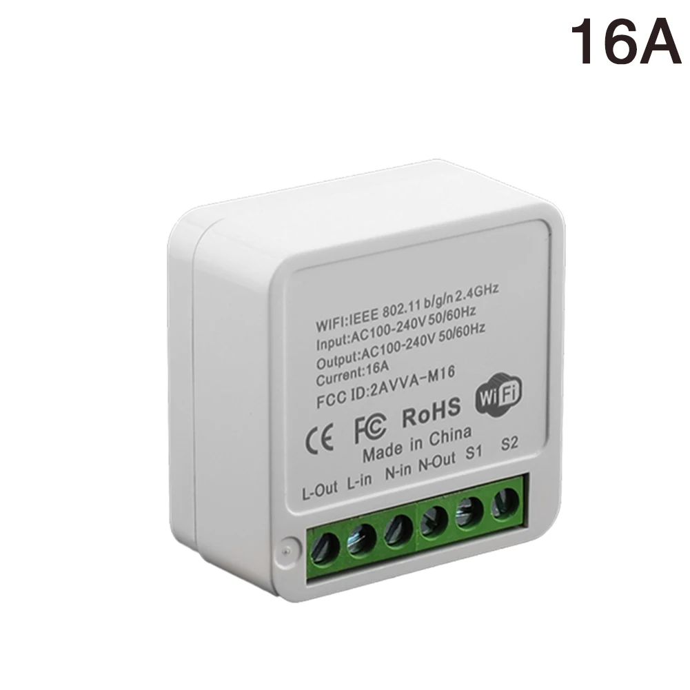 10A 16A 2 Way Family DIY Timer Wifi Switch Durable APP Control Remote Controller Smart Home Real-time Display Daily Use Portable
10A 16A 2 Way Family DIY Timer Wifi Switch Durable APP Control Remote Controller Smart Home Real-time Display Daily Use Portable
