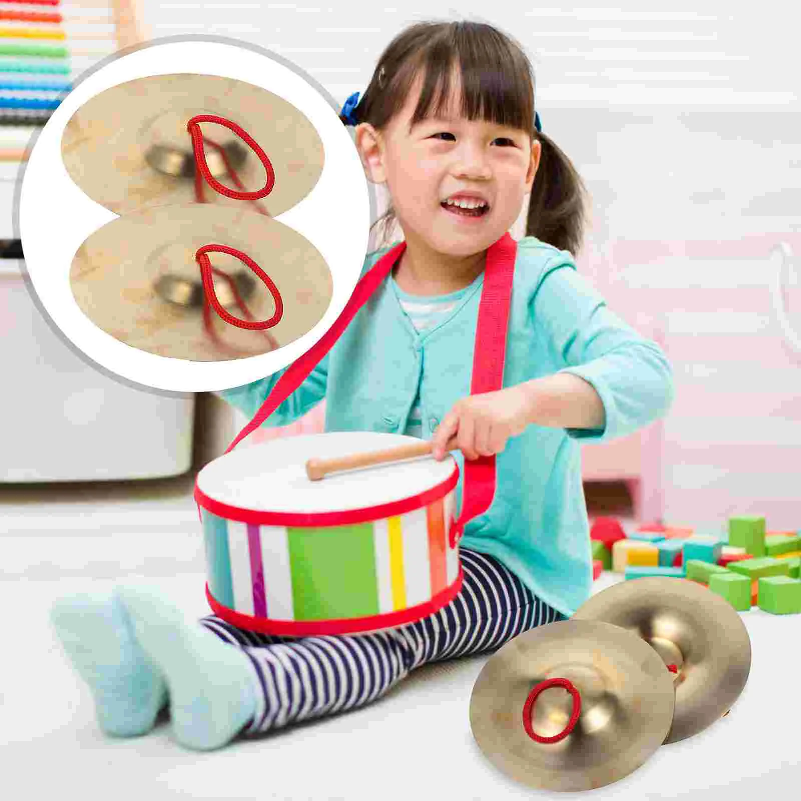Copper Cymbal Percussion Instrument Kids Musical Kids' Instruments Toy Hand Cymbals Education Toys
Copper Cymbal Percussion Instrument Kids Musical Kids' Instruments Toy Hand Cymbals Education Toys