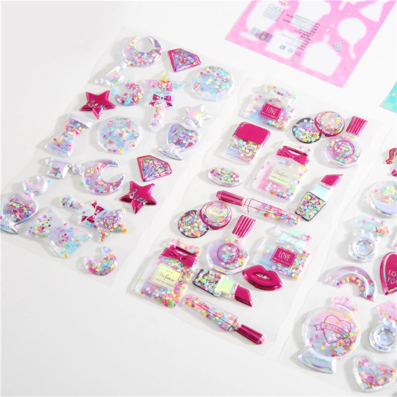 Lovely Cartoon Three-dimensional Shaking Sticker Bronzing Hand Account Decoration Sticker 3d Kawaii Gift Toys for Girls
Lovely Cartoon Three-dimensional Shaking Sticker Bronzing Hand Account Decoration Sticker 3d Kawaii Gift Toys for Girls