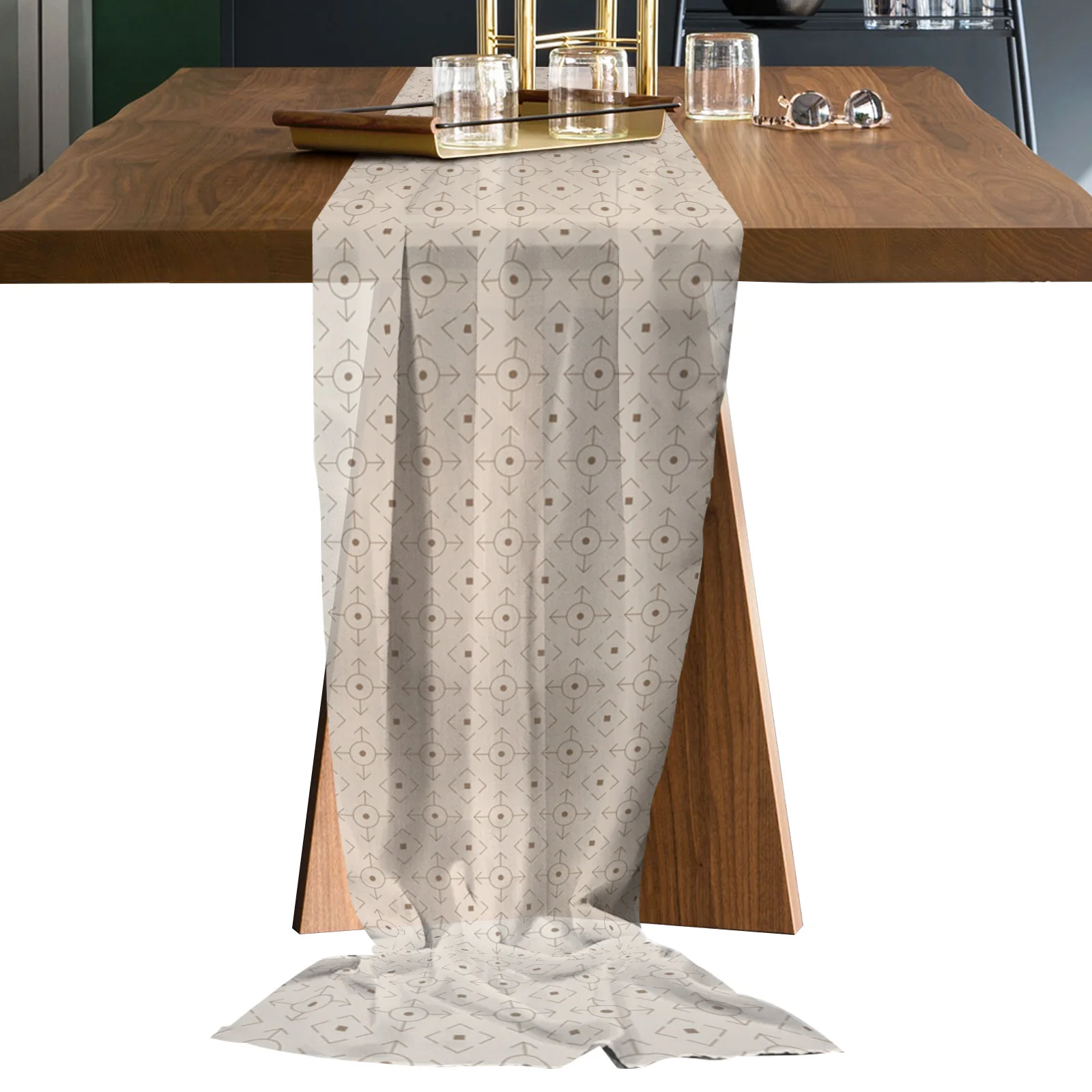 Bohemian Ethnic Geometry Table Runner Sheer Chiffon Luxury Boho Wedding Party Birthday Gauze Tablecloth
Bohemian Ethnic Geometry Table Runner Sheer Chiffon Luxury Boho Wedding Party Birthday Gauze Tablecloth