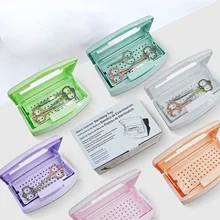 Nail Sterilizer Tray Sterilizing Clean Disinfection Box Nail Art Salon Manicure Implement Sanitize Tool Equipment Cleaner Tools