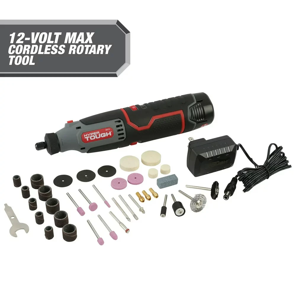 12V Max* Lit-Ion Cordless Variable Speed Rotary Tool, 40 Accessories, with 1.5Ah Battery & Charger, 99315 car accessories car pr
12V Max* Lit-Ion Cordless Variable Speed Rotary Tool, 40 Accessories, with 1.5Ah Battery & Charger, 99315 car accessories car pr