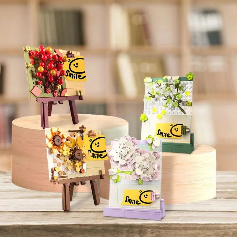 MOC City Mini Architecture Street View Immortal Flower Memo Holder Building Blocks Home Tabletop Decoration Girl Toy Child Gift
MOC City Mini Architecture Street View Immortal Flower Memo Holder Building Blocks Home Tabletop Decoration Girl Toy Child Gift