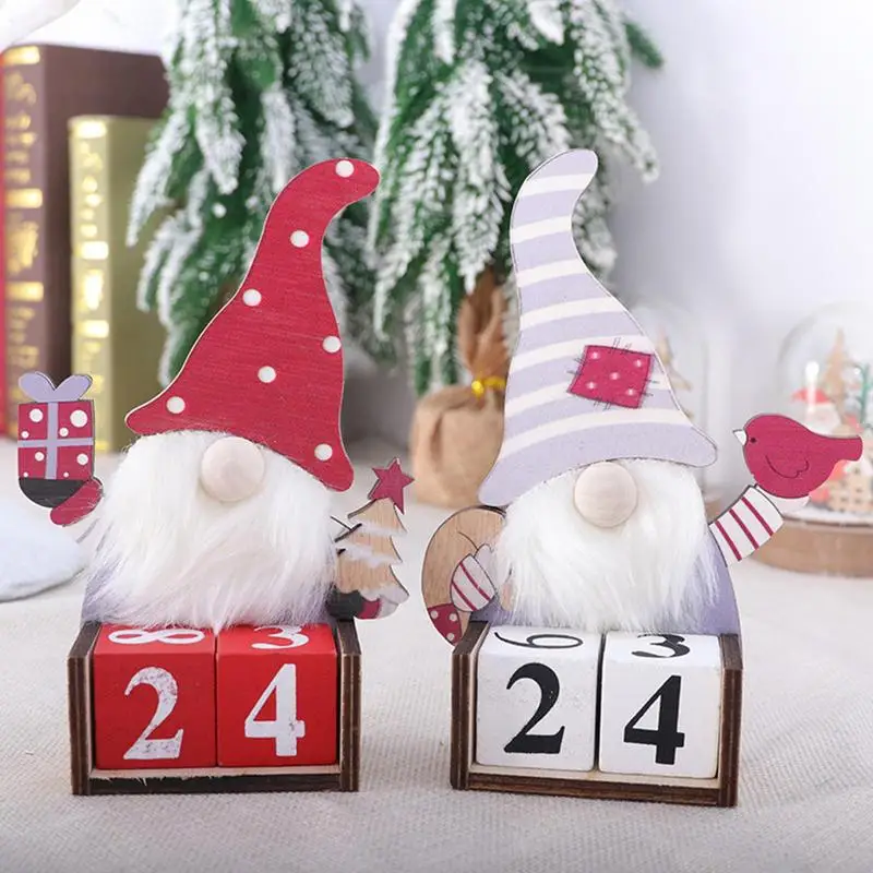 Christmas Advent Calendar Countdown Gnome Wooden Christmas Decoration Ornament For Home New Year Navidad Pendant Accessories
Christmas Advent Calendar Countdown Gnome Wooden Christmas Decoration Ornament For Home New Year Navidad Pendant Accessories