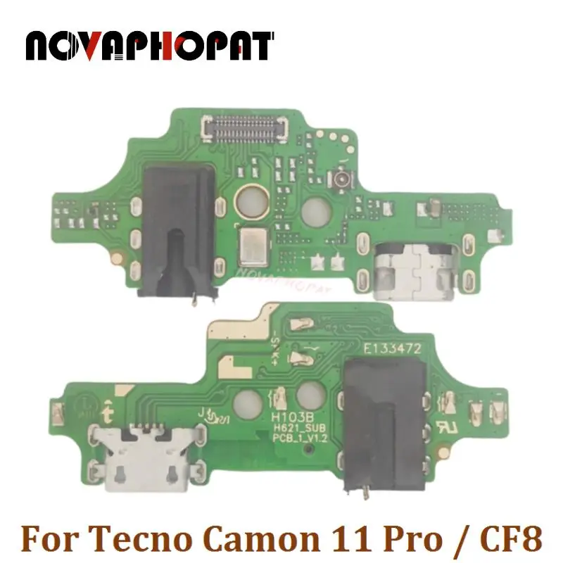 Novaphopat For Tecno Camon 11 Pro / CF8 USB Dock Charger Port Plug Headphone Audio Jack Microphone MIC Flex Cable Charging Board
Novaphopat For Tecno Camon 11 Pro / CF8 USB Dock Charger Port Plug Headphone Audio Jack Microphone MIC Flex Cable Charging Board